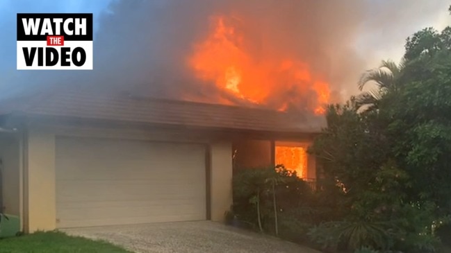 Fire engulfs North Lakes home