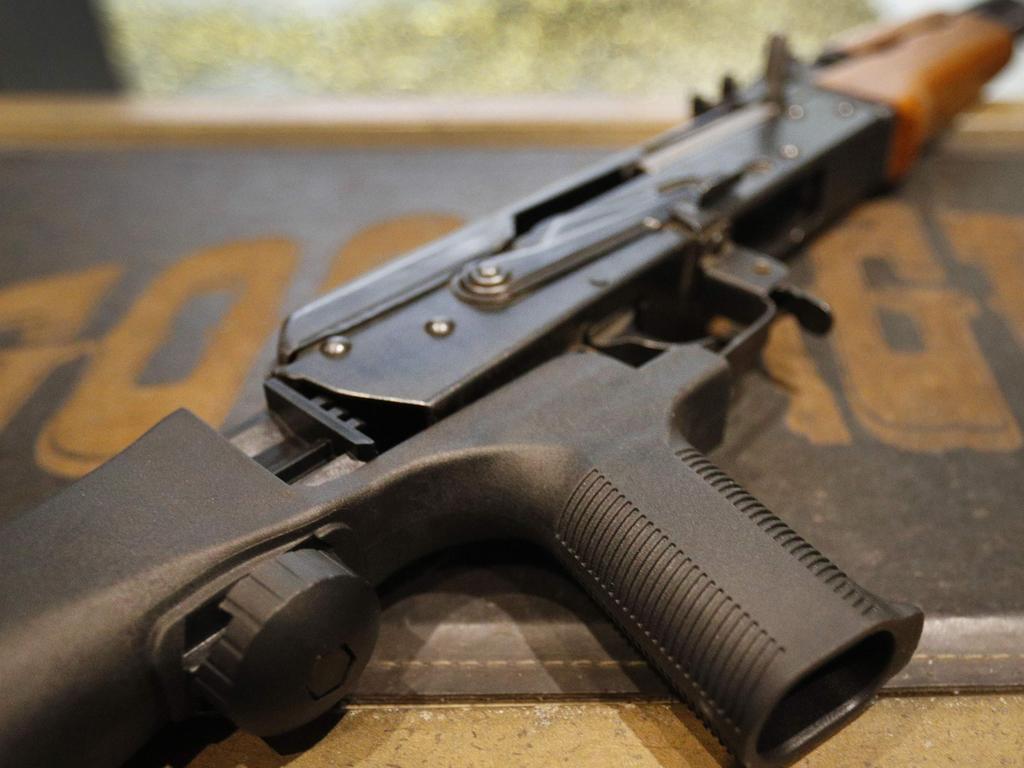 A semiautomatic rifle was the weapon used by the gunman who rained fire on concertgoers in Las Vegas last year.