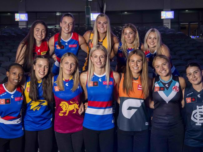 The 2023 AFLW Draft’s first-round picks.