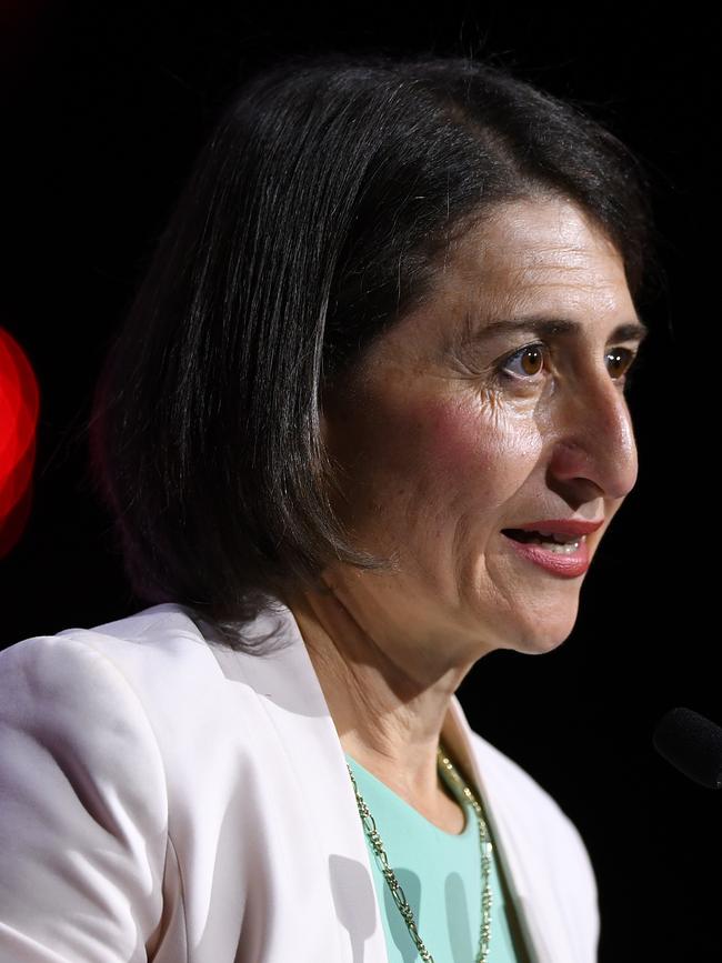 NSW Premier Gladys Berejiklian will announce the new syllabus today. Picture: AAP Image/Joel Carrett