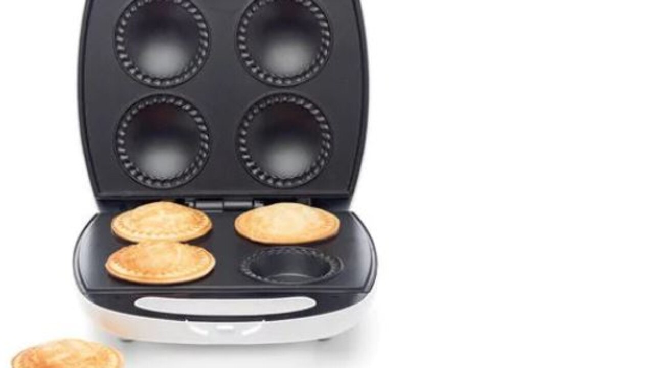 Kmart’s pie maker is just $29 and a massive hit with home cooks. Picture: Kmart