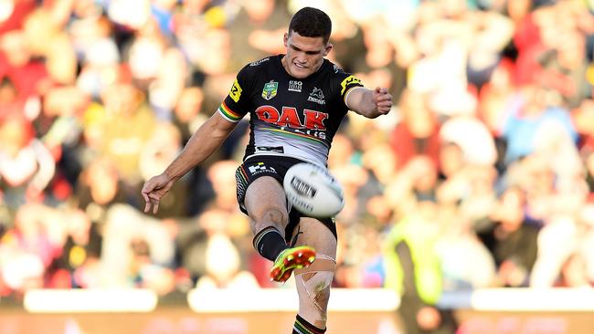 Nathan Cleary could be a an option in a few weeks. (AAP Image/Dan Himbrechts)