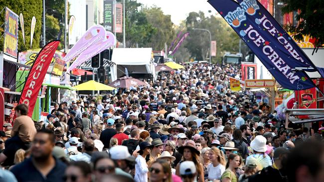 Brisbane EKKA 2023.Saturday August 19, 2023. Picture, John Gass