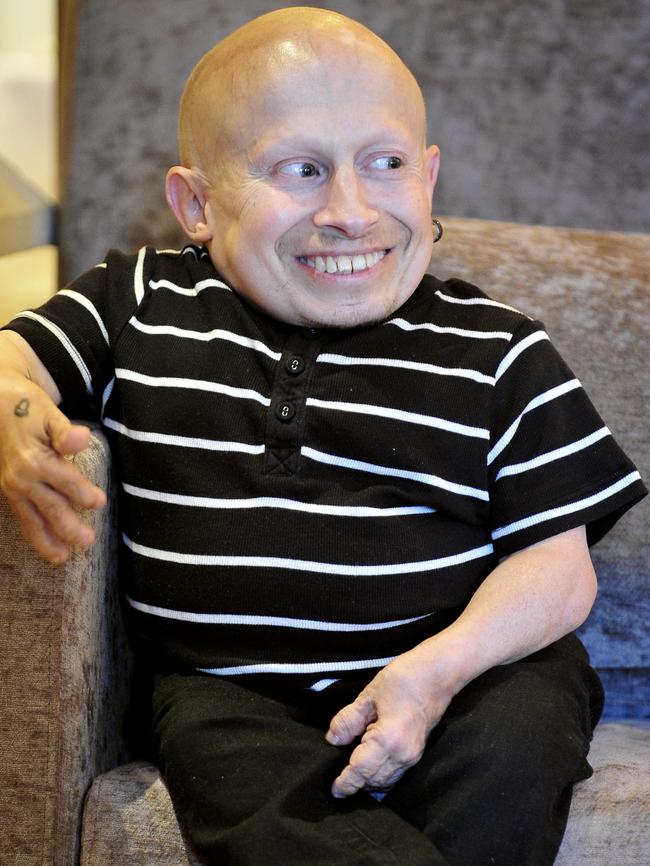 Verne Troyer aka Mini Me is lovely, but I’m not sure he’s my type.