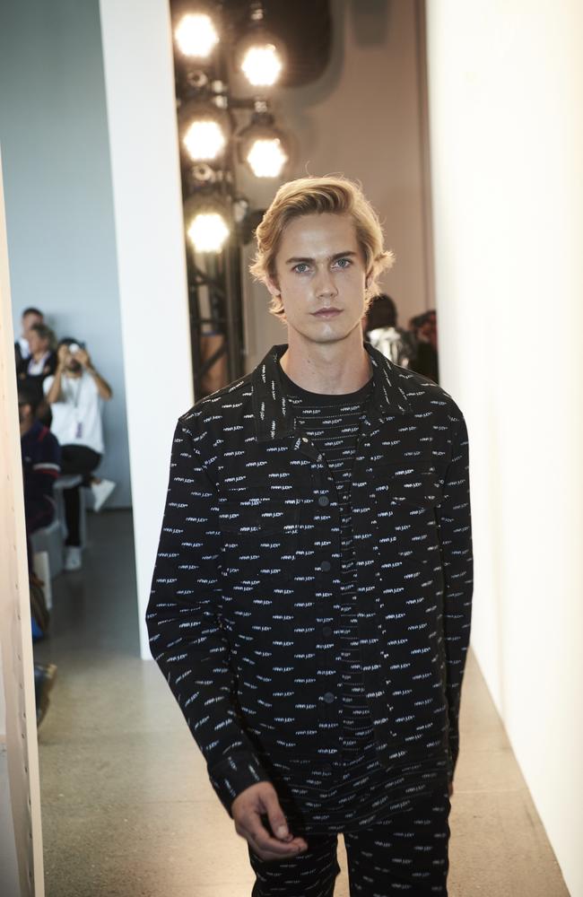 Instagram star Neels Visser strutted in the show. Picture: David Higgs for Nana Judy