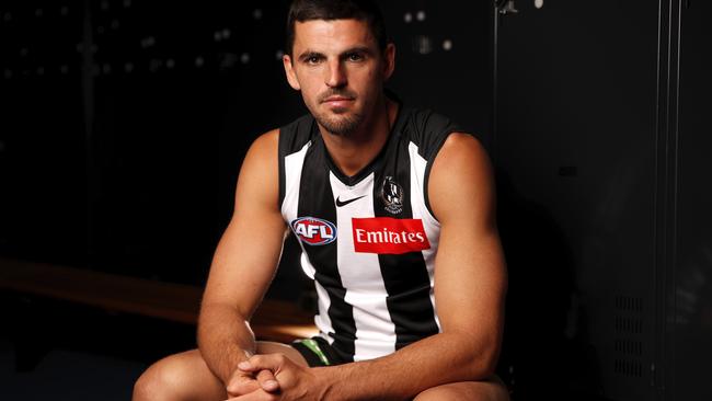 Collingwood captain Scott Pendlebury supports the medical sub. Picture: Dylan Burns/AFL Photos via Getty Images