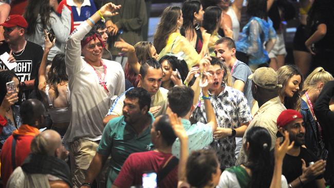 Schoolies started on the Gold Coast this Saturday. Picture: John Gass