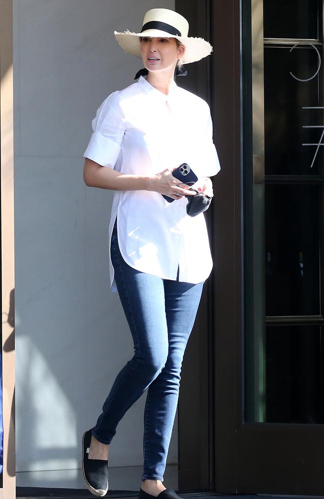 Ivanka Trump has adopted a more casual look of late. Picture: MEGA/GC Images