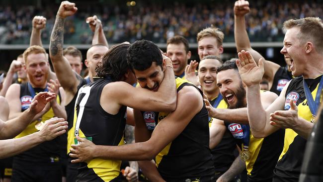 Richmond’s 2019 premiership team was a mix of high draft picks, trade and free agent acquisitions and bottom-priced punts like Marlion Pickett.