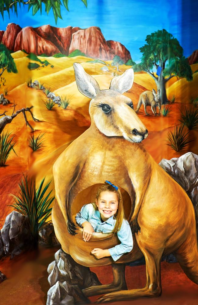 Trick Pic’s scenes include Australiana-themed art designed to appeal to tourists.