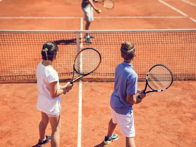 Tennis is played, but not as much as soccer. Picture: istock