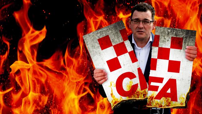 Daniel Andrews is involved in a blatant political payback.