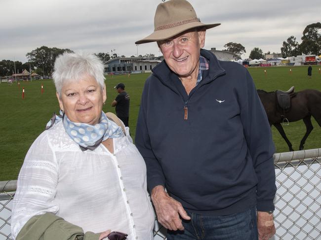 Joy Moore and Bill Moore at the 2024 Swan Hill Show Picture: Noel Fisher.