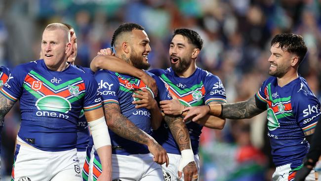 Addin Fonua-Blake has told the Warriors he wants a release from the final three years of his contract. Picture: Fiona Goodall/Getty Images