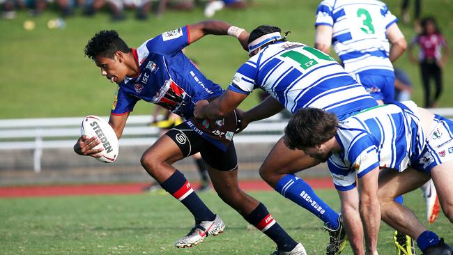 CDRL Finals – Week 1. Elimination final between Brothers and Atherton at Barlow Park. Atherton's Keifhar Rosas. PICTURE: STEWART MCLEAN