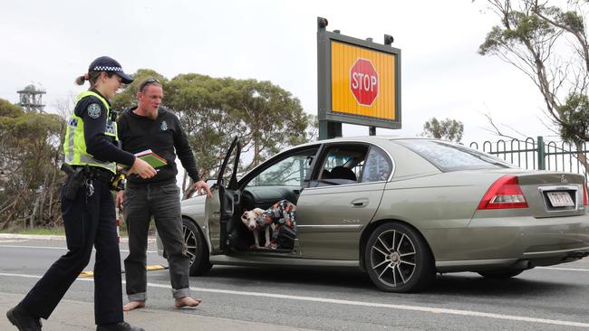 Plans to reopen the Victorian border are in doubt as experts examine a “complicated” infection. Picture Dean Martin