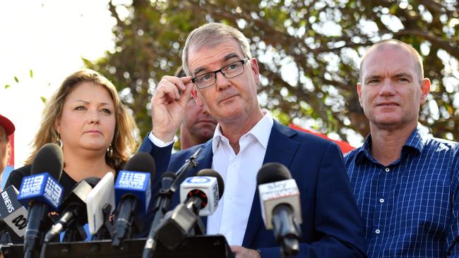 NSW Opposition leader Michael Daley in Kingscliff. Picture: Mick Tsikas