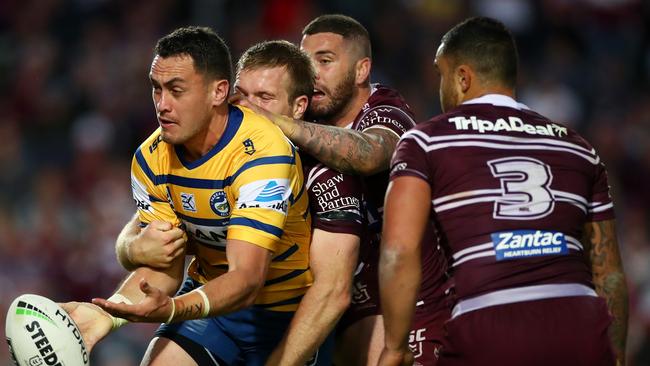 An Eels victory over the Sea Eagles by 11 points or more will see them. (Photo by Cameron Spencer/Getty Images)