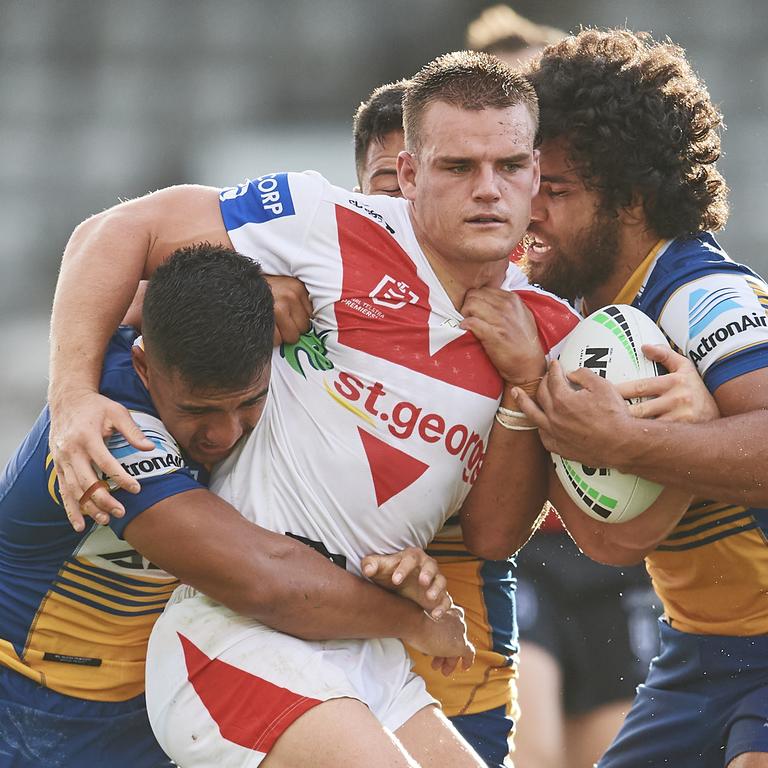 Can Jackson Ford fill Frizell’s shoes at the Dragons. Picture: Brett Hemmings/Getty Images