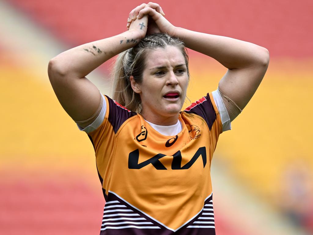 Brianna Clark is facing two weeks at the judiciary. Picture: NRL Photos