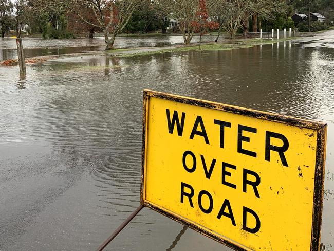 Flood pic from Mez in Macedon Ranges