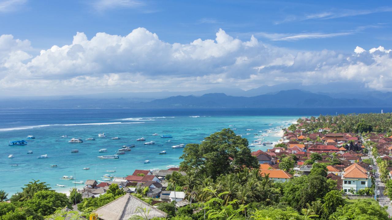 The main town of Nusa Lembongan Island has everything you need from a travel destination.