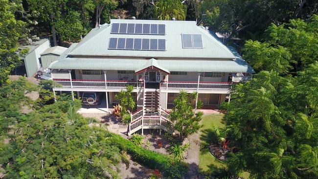 Surrounded by bushland, this Queenslander sits on a 4000sq m block across from Moore Park Beach, a 15 minute drive from the Bundaberg CBD. It is listed for $675,000.