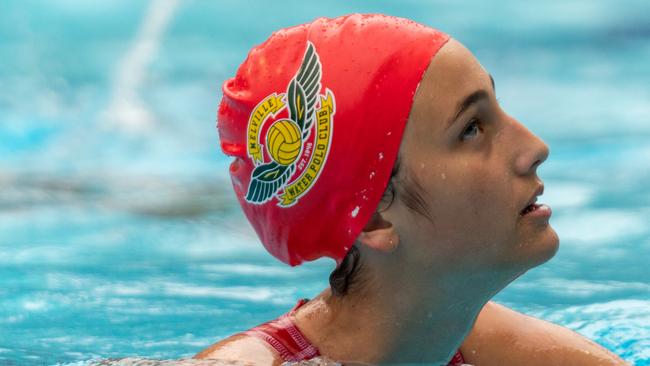 Melville Water Polo Club goal keeper and future Stinger, Izzy Scott will play in her final Water Polo Australian Youth Championships in January.