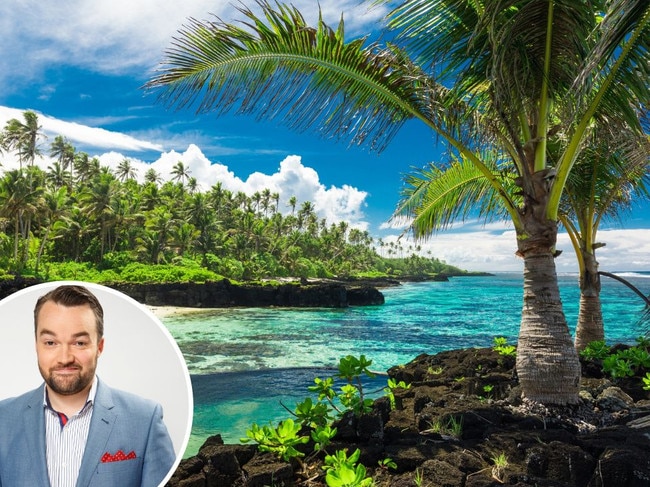 The island nation of Samoa is in which ocean?