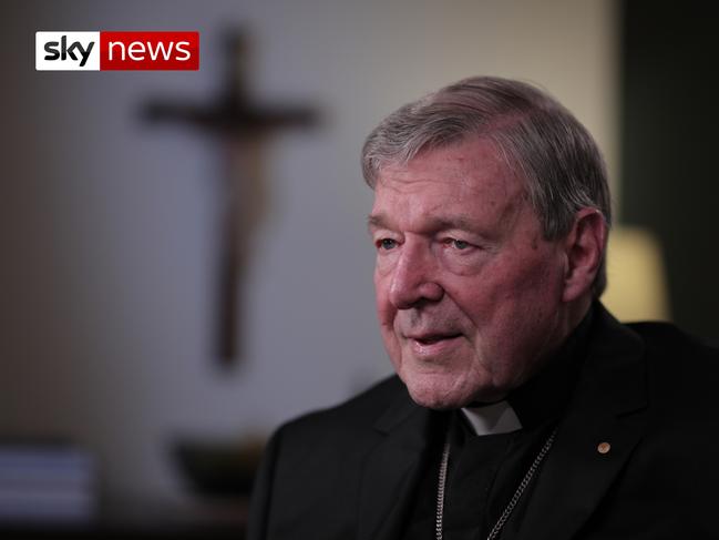 George Pell says his legal bills were paid by wealthy donors.