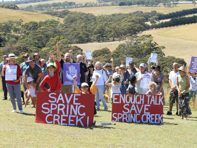 Surf Coast Shire split on Spring Creek stance