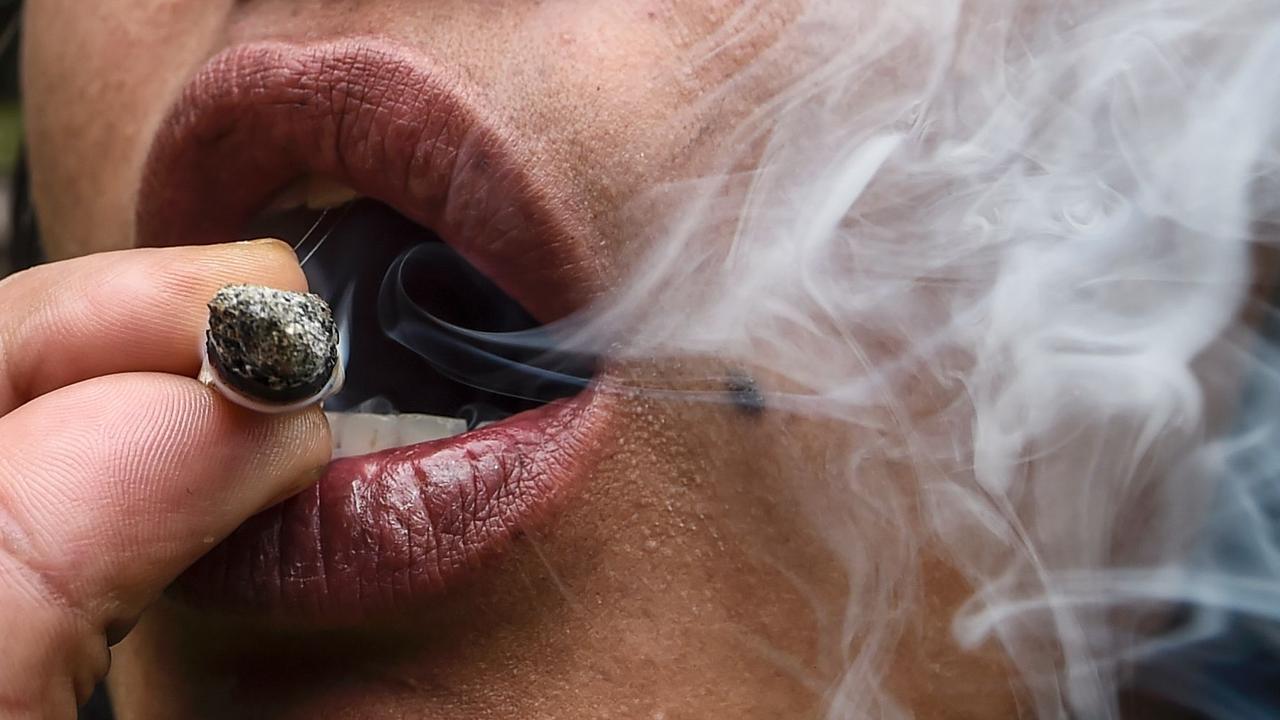 In New York, adults can smoke or vape cannabis wherever smoking tobacco is allowed under the smoke-free air laws. Picture: AFP Photo/Raul Arboleda