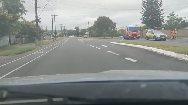 DASHCAM: Motorbike crash on Toogood Rd in Woree