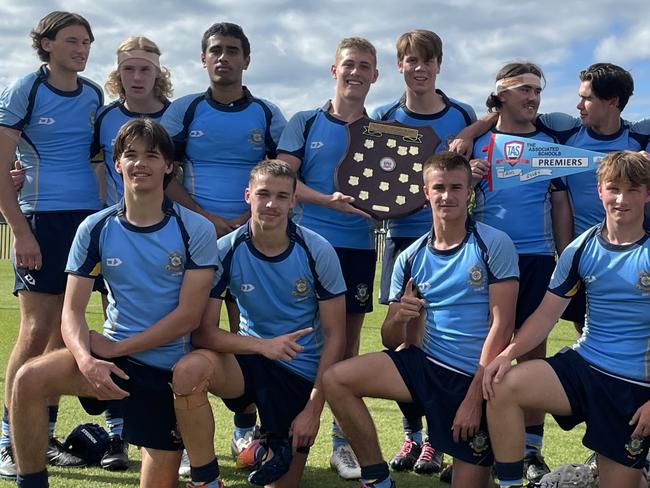 St Columban's are 2023 TAS rugby premiers.