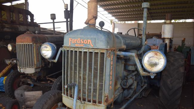 History comes alive with vintage tractors at Pioneer Park Museum. Photo Georgie Moore / Dalby Herald