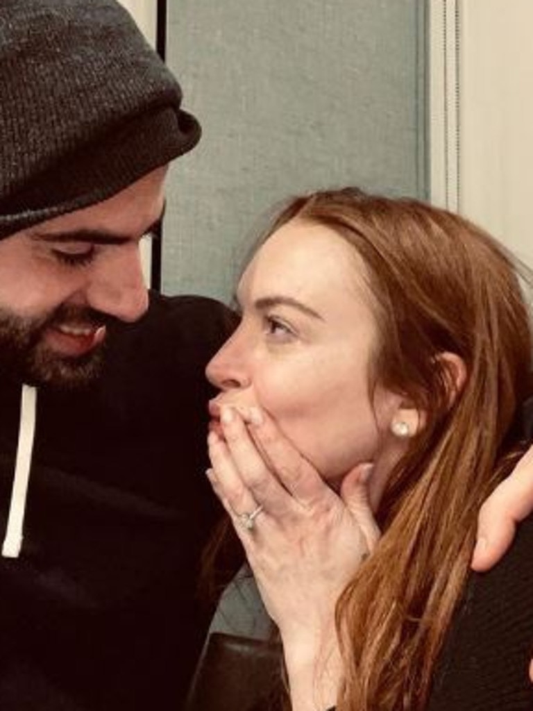 The actress announced her engagement on social media. Picture: Instagram