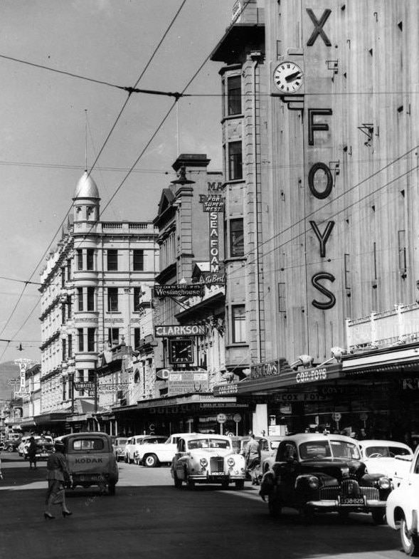 Cox Foys on Rundle Street in 1958.