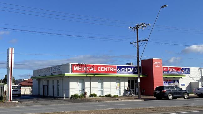 The Blair Athol Medical Clinic where Emma Jade Short took her child before he was found with serious burns to his face and body. Picture: Brinley Duggan