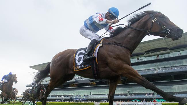 Talented mare Forbidden Love will be hard to beat from a good draw in the Golden Pendant. Picture: Getty Images