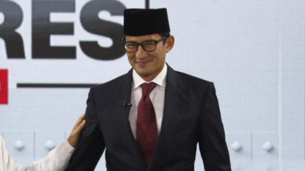 Indonesia’s tourism Minister, Sandiaga Uno.