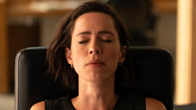 Rebecca Hall as Margaret in the psychological thriller Resurrection.