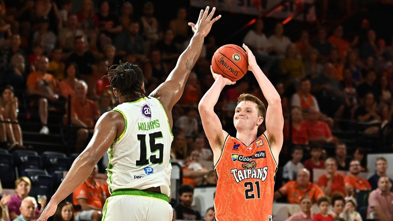 Sam Waardenburg has been the standout rookie in the NBL this season. (Photo by Emily Barker/Getty Images)