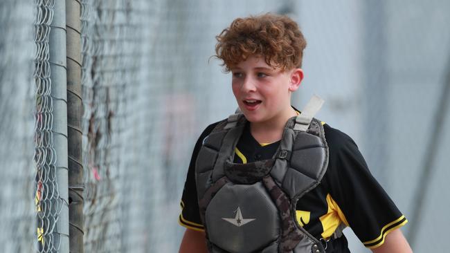 Maisen Ricketts will play for Australia at the under-12 Baseball World Cup. Picture: Jayde Ricketts.