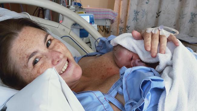 Kelly Smith had daughter Abigail through IVF after a family in Queensland donated four embryos.