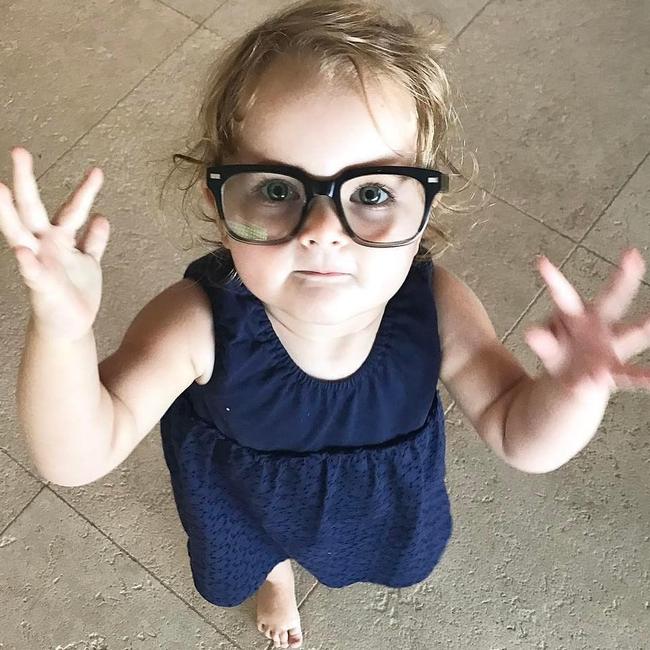 Magda's mini-me goddaughter! 