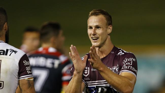 Manly captain Daly Cherry-Evans went into bat for the players in their standoff with the NRL. Picture: AAP