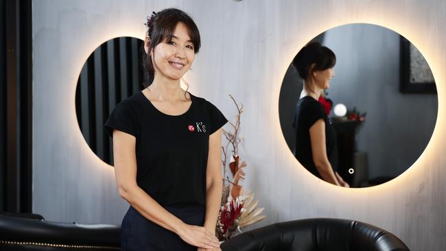 Keiko Murphy has opened K's Japanese Head Spa in Village Lane, Lake Street. Picture: Brendan Radke