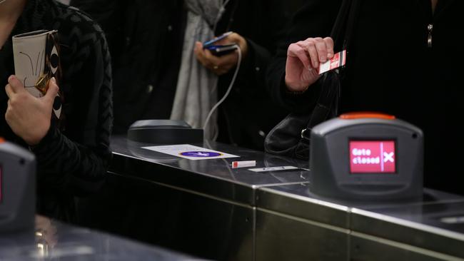 Opal cards replaced paper tickets.