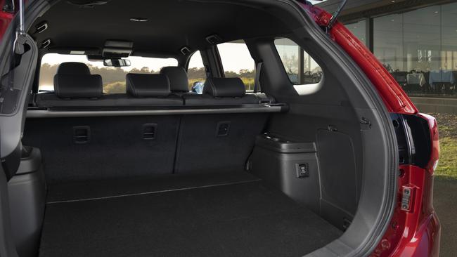 All versions of the Mitsubishi Outlander offer ample boot space.