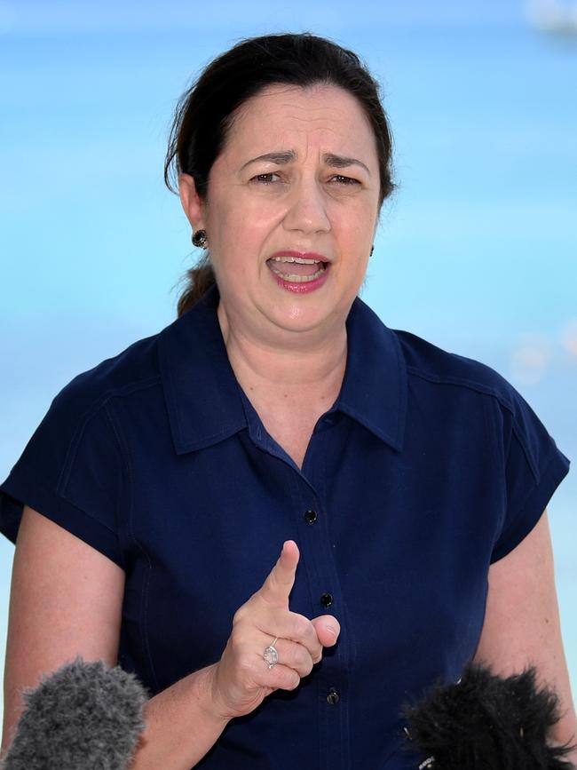 Queensland Premier Annastacia Palaszczuk. Picture: NCA NewsWire / Dan Peled